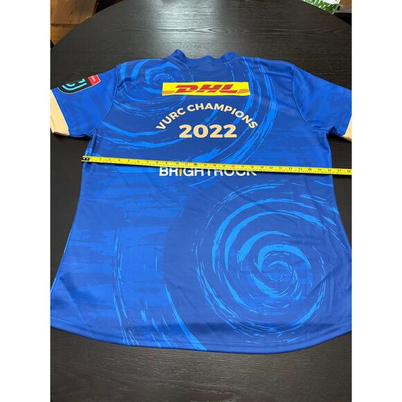 DHL Stormers 2022 URC Champions Jersey #32/500 BLK 5XL Rugby Shirt - Picture 9 of 10